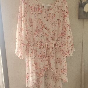 Monroe & Main Vibrant Floral Dress